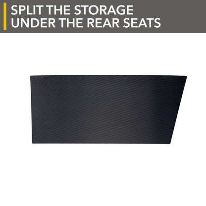 black textured panel rear seats r1t ev accessories wrap