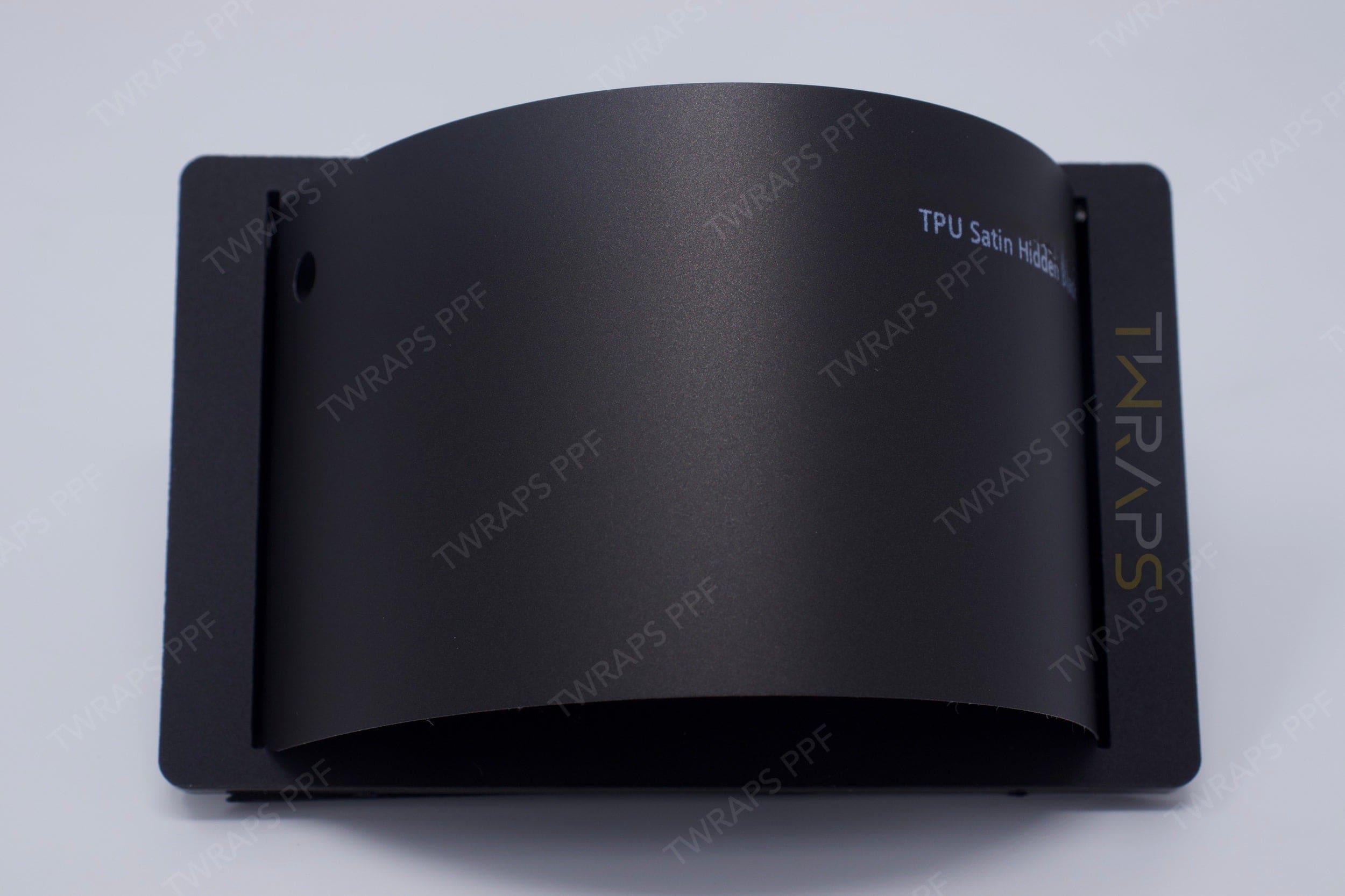 satin hidden black color ppf