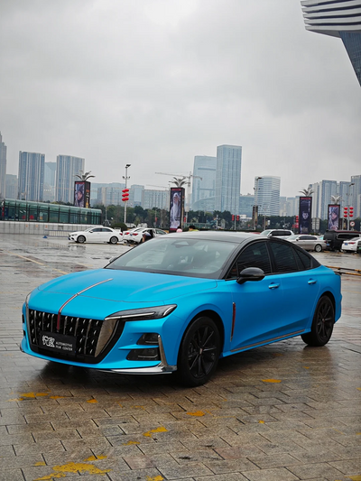 satin tunisian blue color ppf