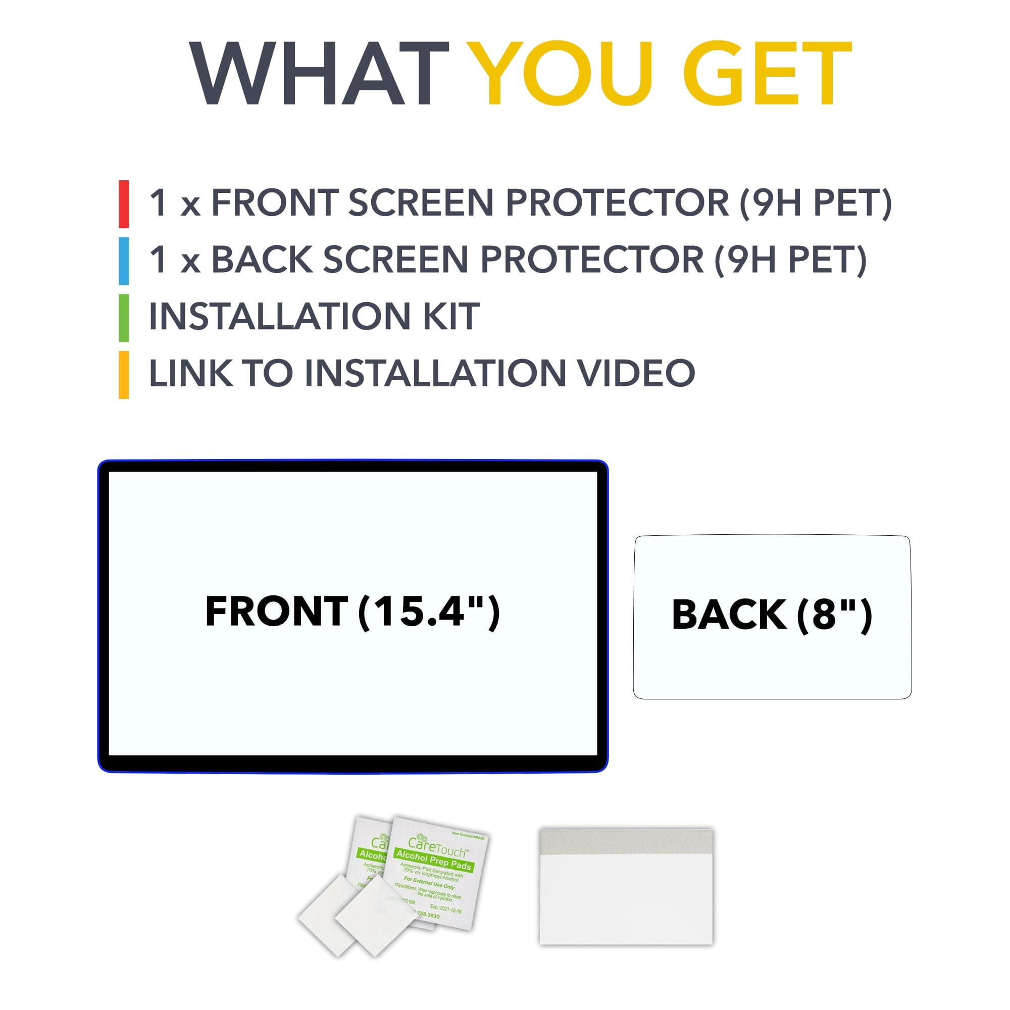 tesla model screen protector protectors pet film tesla’s