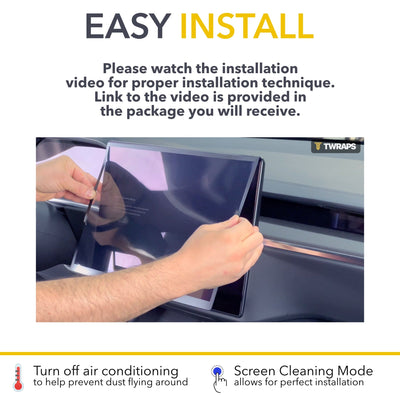 screen protector installation tesla model protectors tesla’s premium shock proof