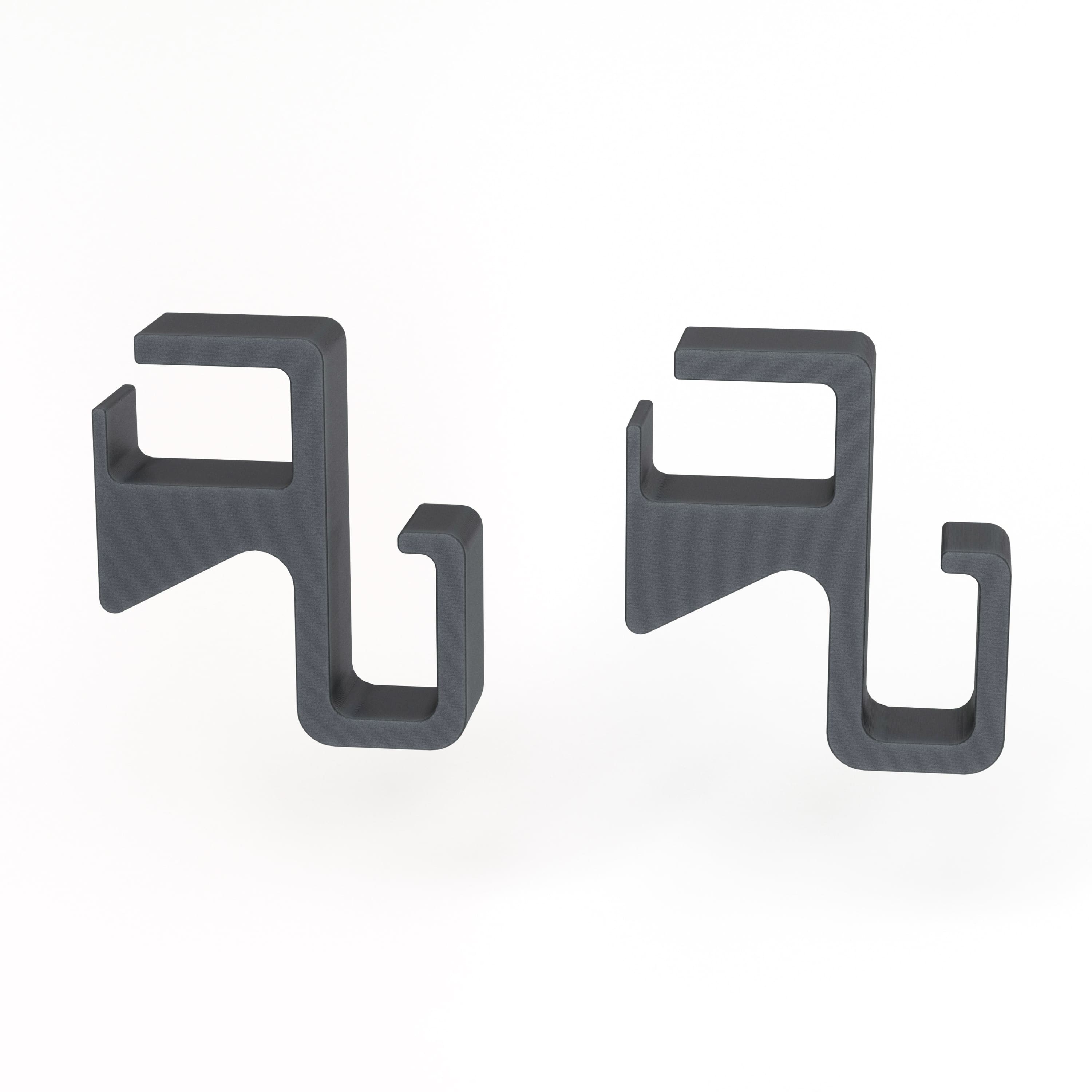 Trunk Hooks Grocery Bag Hanger Holder for Tesla Model S Set of 2 T-WRAPS