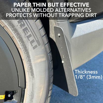 paper-thin mud flap flaps r1s r1t rivian