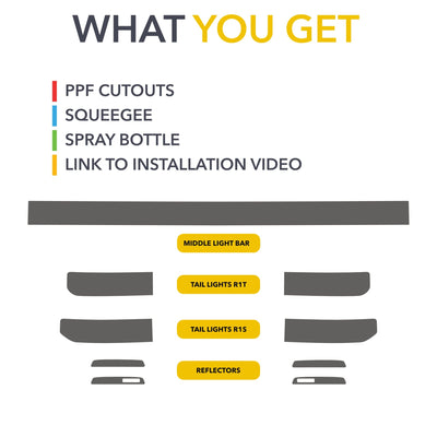 rivian r1s r1t 8mil ppf