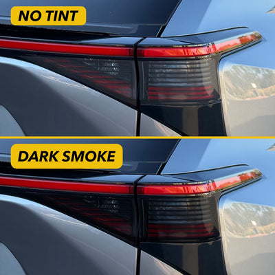 bz4x toyota tail lights smoke tint lamps