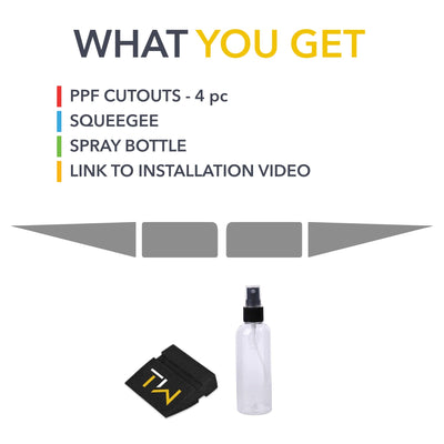 bz4x toyota tail lights smoke tint lamps