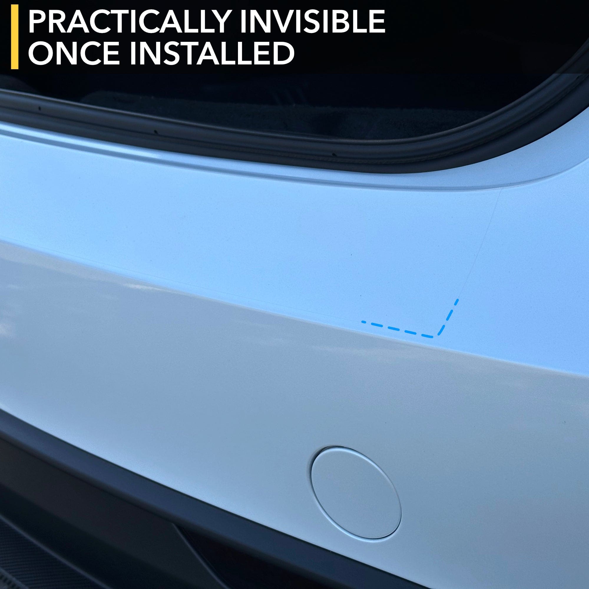 tesla model paint protection film twraps