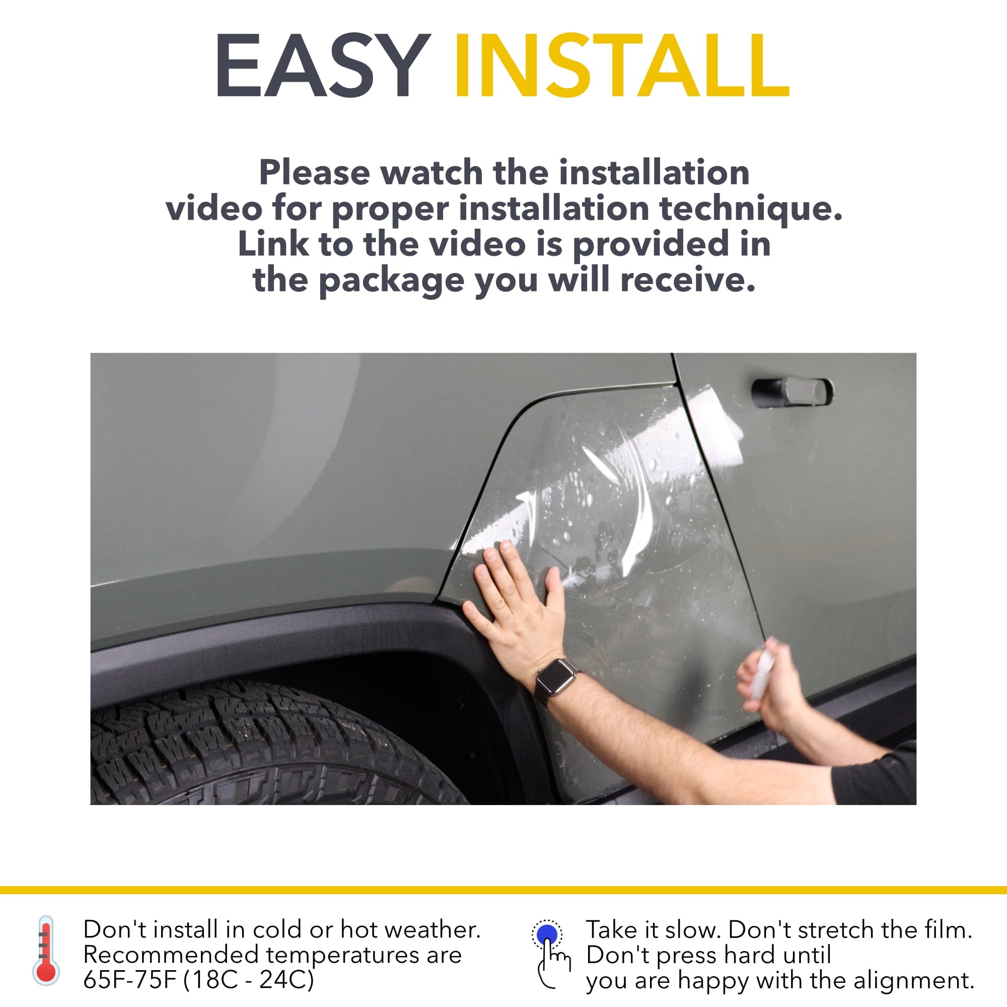 rivian r1t paint protection film