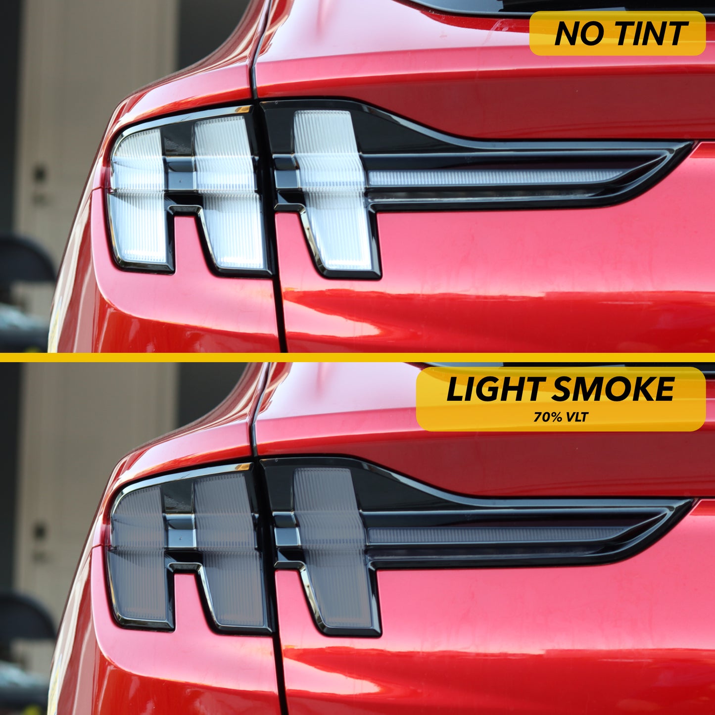 Tail Lights Smoke Tint for Mustang Mach-E