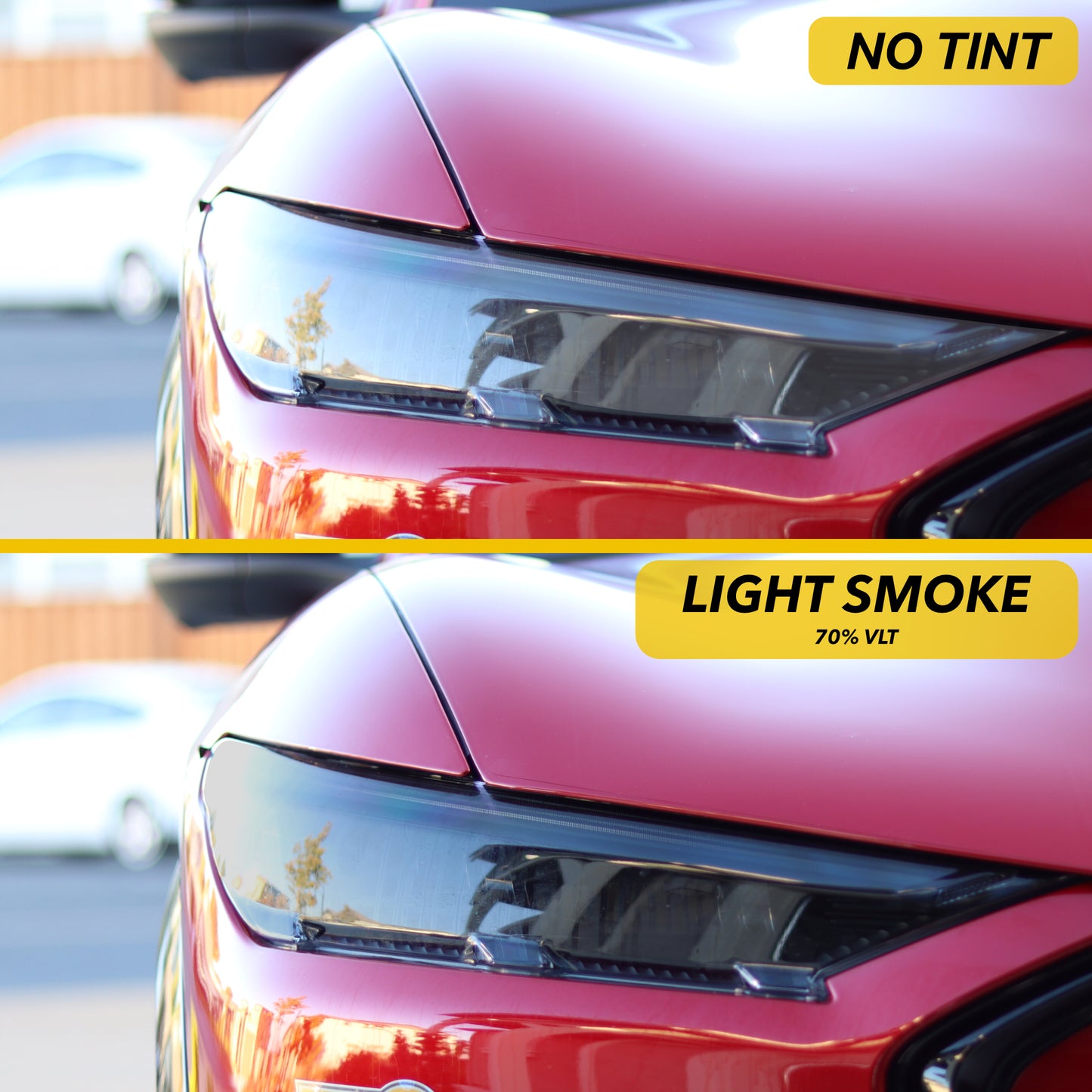 Headlights Smoke Tint for Mustang Mach-E