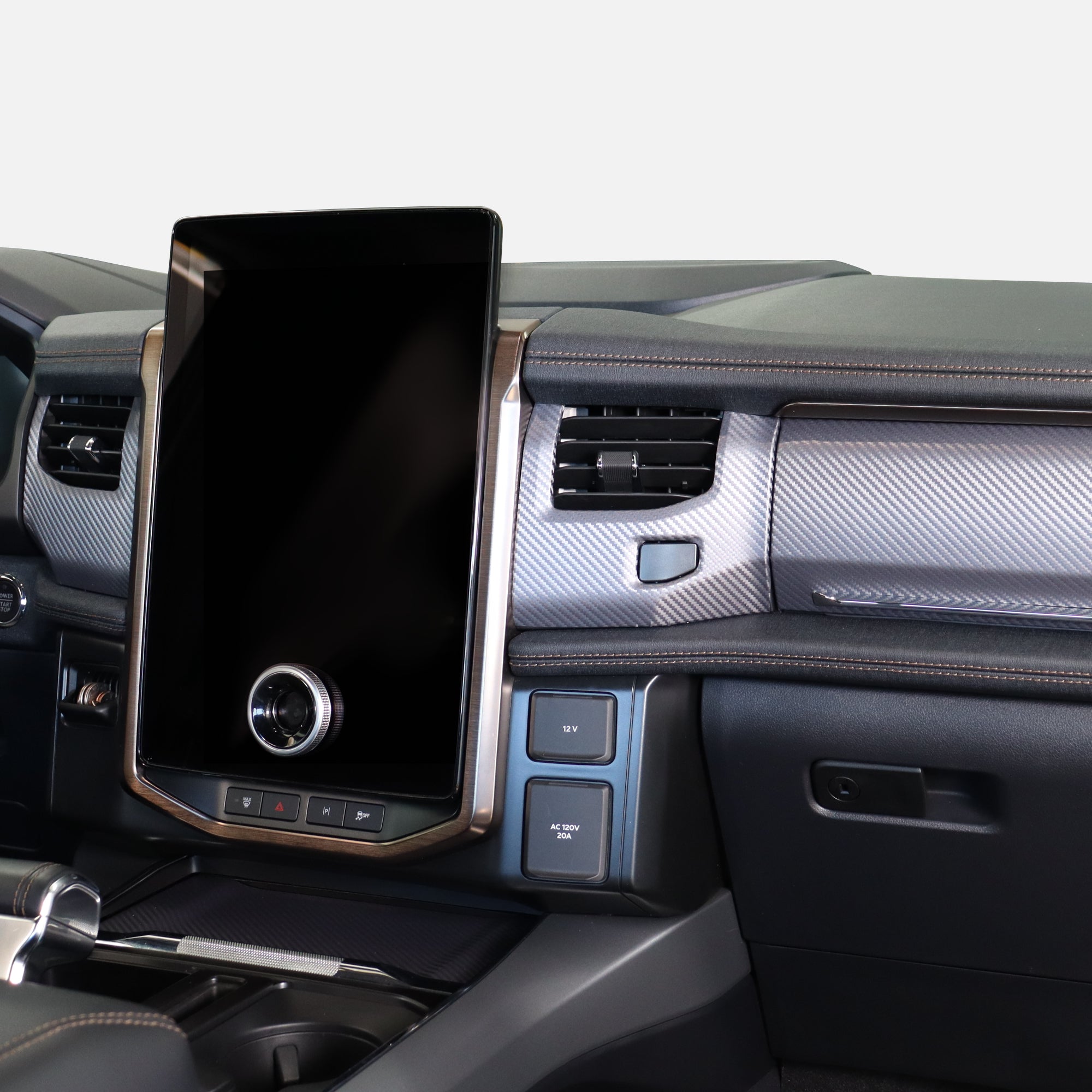 Interior Wrap | Ford F-150 Lightning - includes Dash, Door Trims and Phone Charger Lid