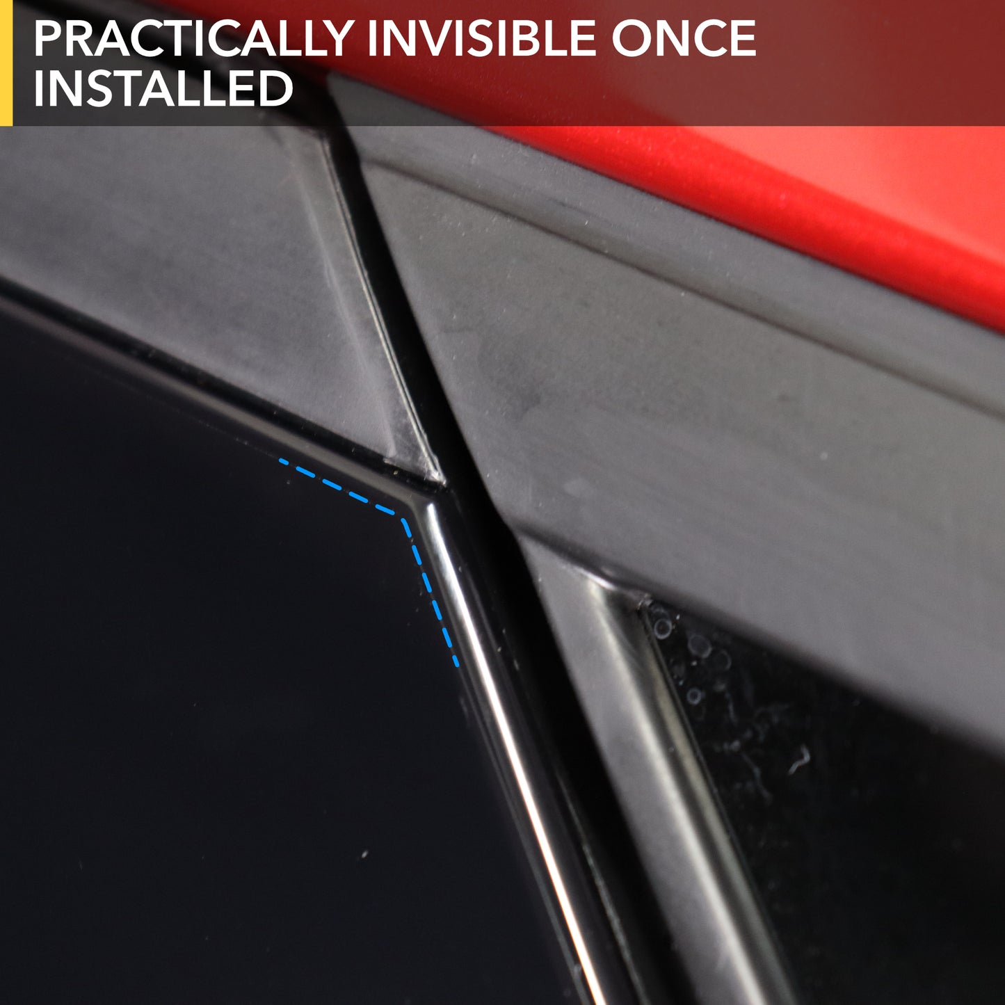 B/C Pillars Clear Protection Film (PPF) for Mustang Mach-E