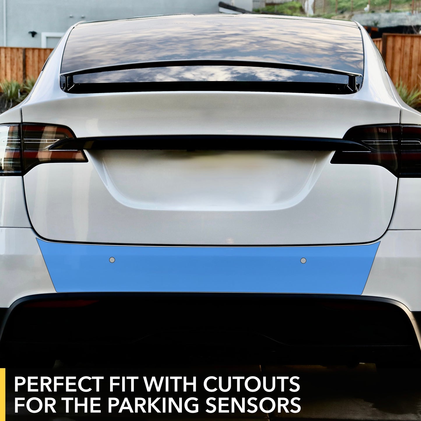 Trunk/Bumper Clear Protection Film (PPF) for Tesla Model X (2016+ including Plaid)