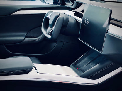Interior Wrap for Tesla Model X (Plaid & Long Range, Refresh) - includes Center Console, Dash, Door Trims and Cup Holder