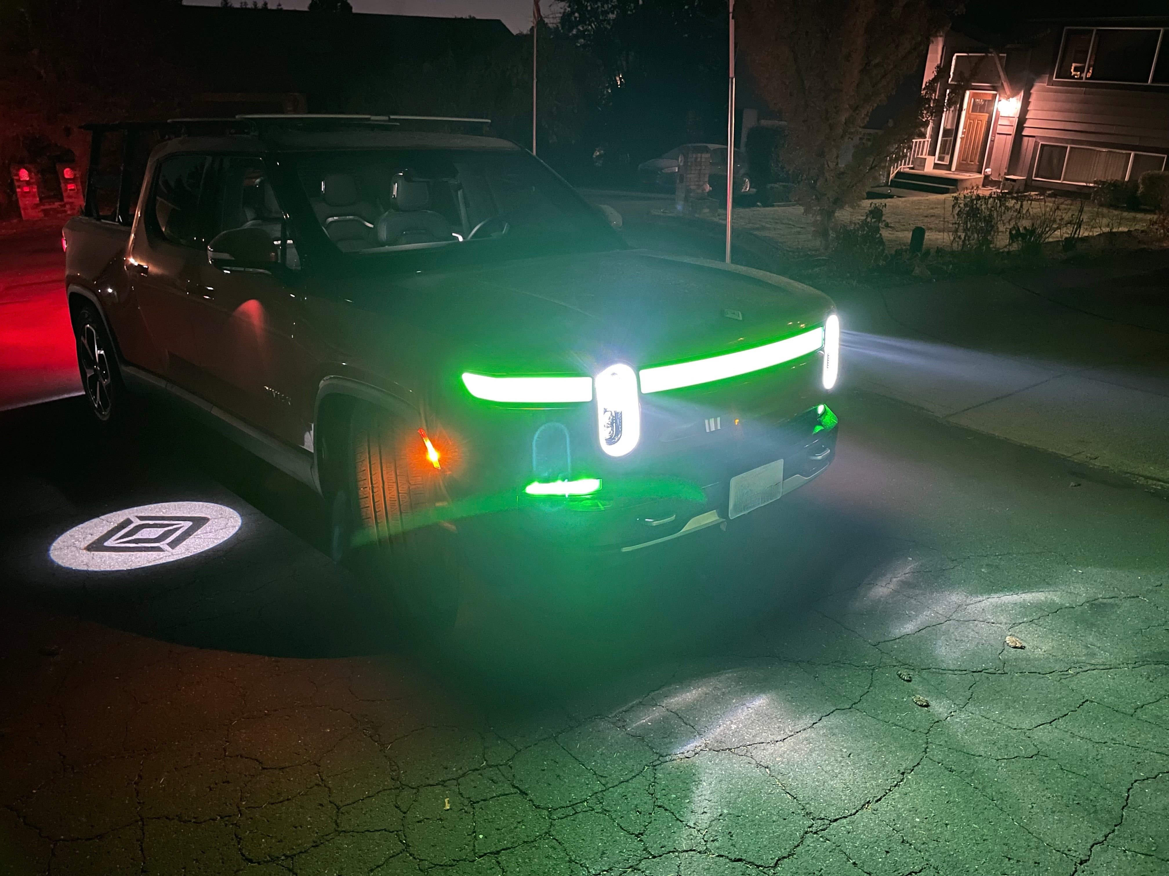 Holiday Lights Tint | Rivian R1T/R1S 2021-2024 (Halloween, Christmas)