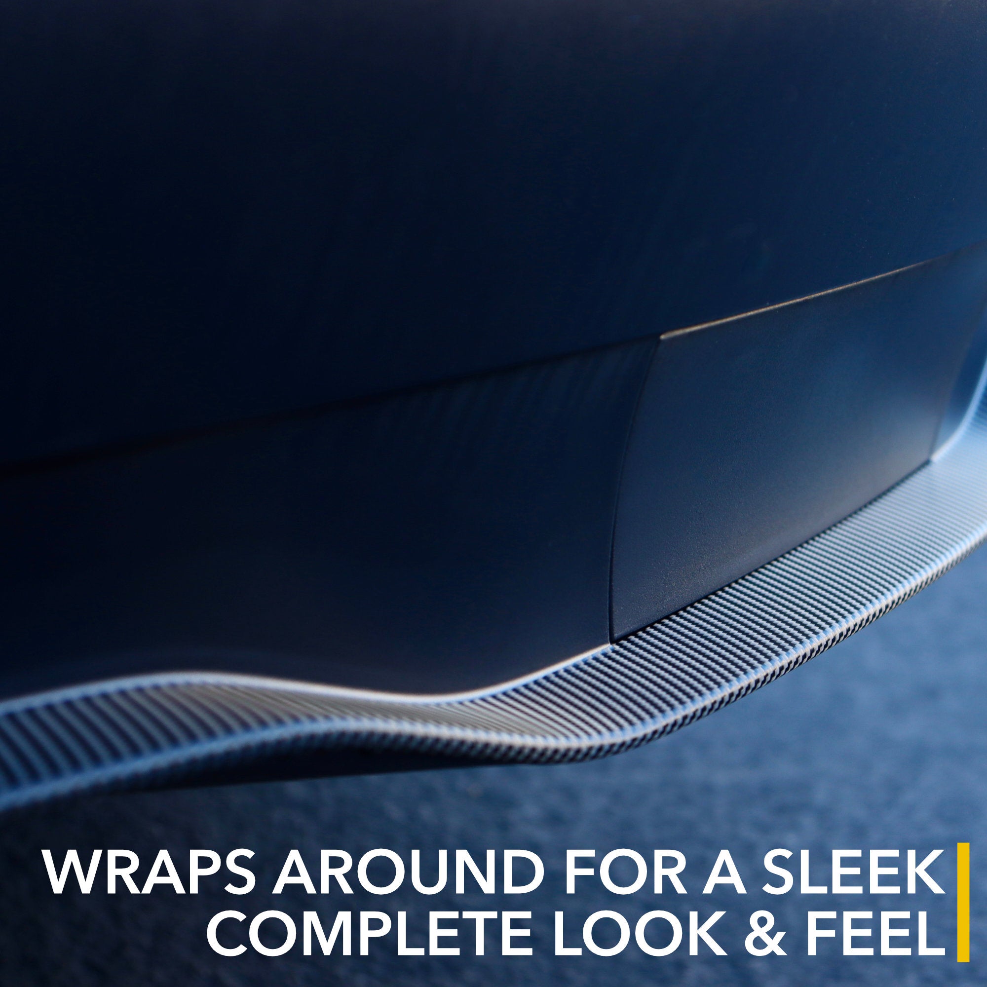 Diffuser Lip Wrap | Carbon Fiber Decal for 2019-2024 Tesla Model Y