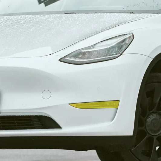 Yellow Fog Lights Tint for Tesla Model 3 / Model Y