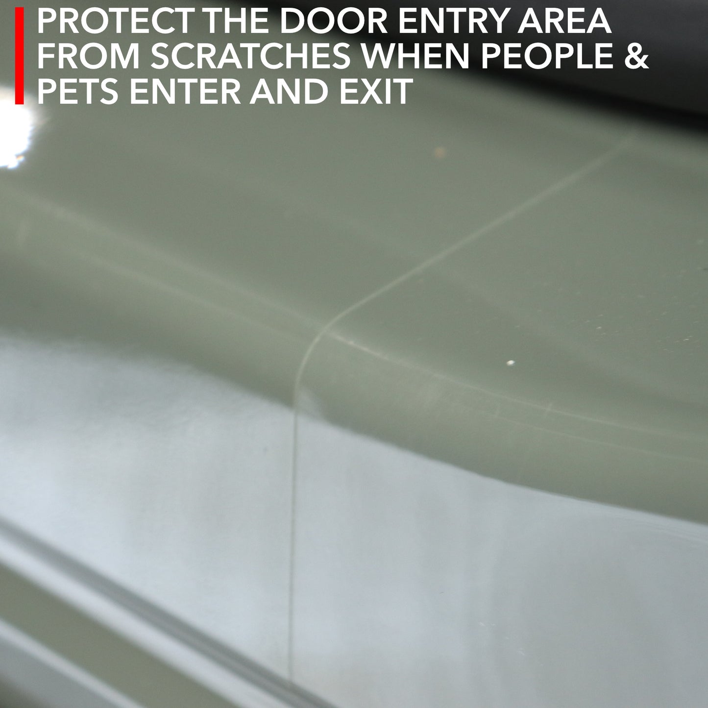 Door Entry Clear Protection Film (PPF) for Rivian R1S