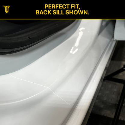 Door Sills Clear Protection Film (PPF) for Tesla Model 3