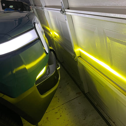 Yellow Fog Lights Tint for Rivian R1T/R1S