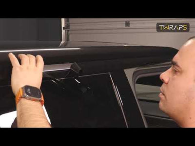 Chrome Delete Blackout Wrap Kit | for Rivian R1S 2022-2026