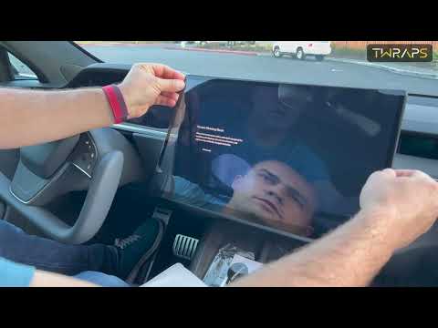 2021-2023 Tesla Model S & Model X Screen Protector (Front Only, Temper –  TWRAPS