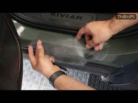 Door Entry PPF | Anti Scratch Paint Protection Film Cover for Rivian R1T 2021-2025