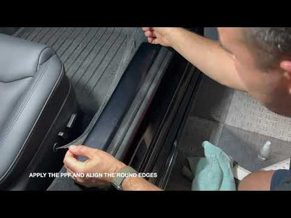 Door Sills Clear Protection Film (PPF) for Tesla Model S (Plaid & Long Range, Refresh)