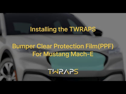 Bumper Clear Protection Film (PPF) for Mustang Mach-E