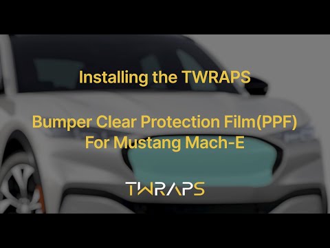 Mini Bumper PPF | Paint Protection Film for Ford Mustang Mach-E