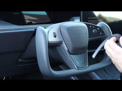 Steering Wheel / Yoke Vinyl Covers | 2021-2026 Tesla Model S / Model X