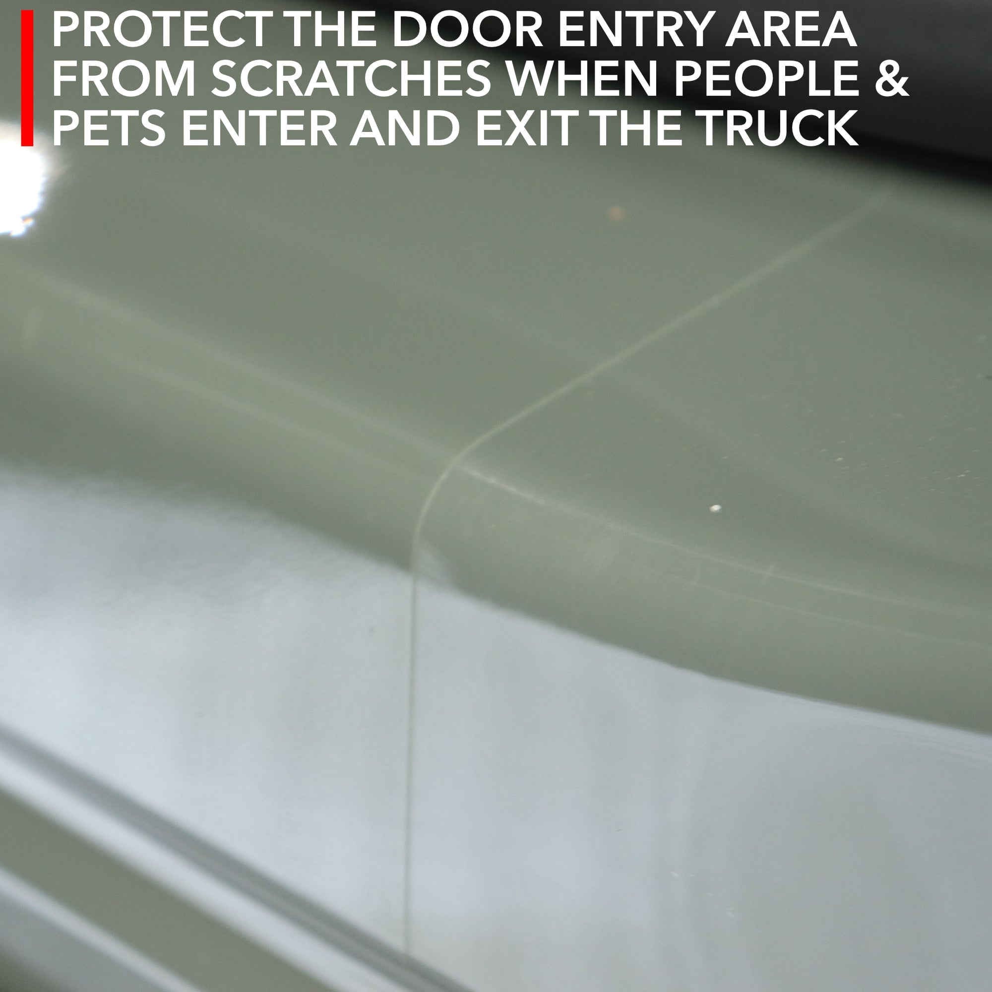 Door Entry PPF | Anti Scratch Paint Protection Film Cover for Rivian R1T 2021-2025