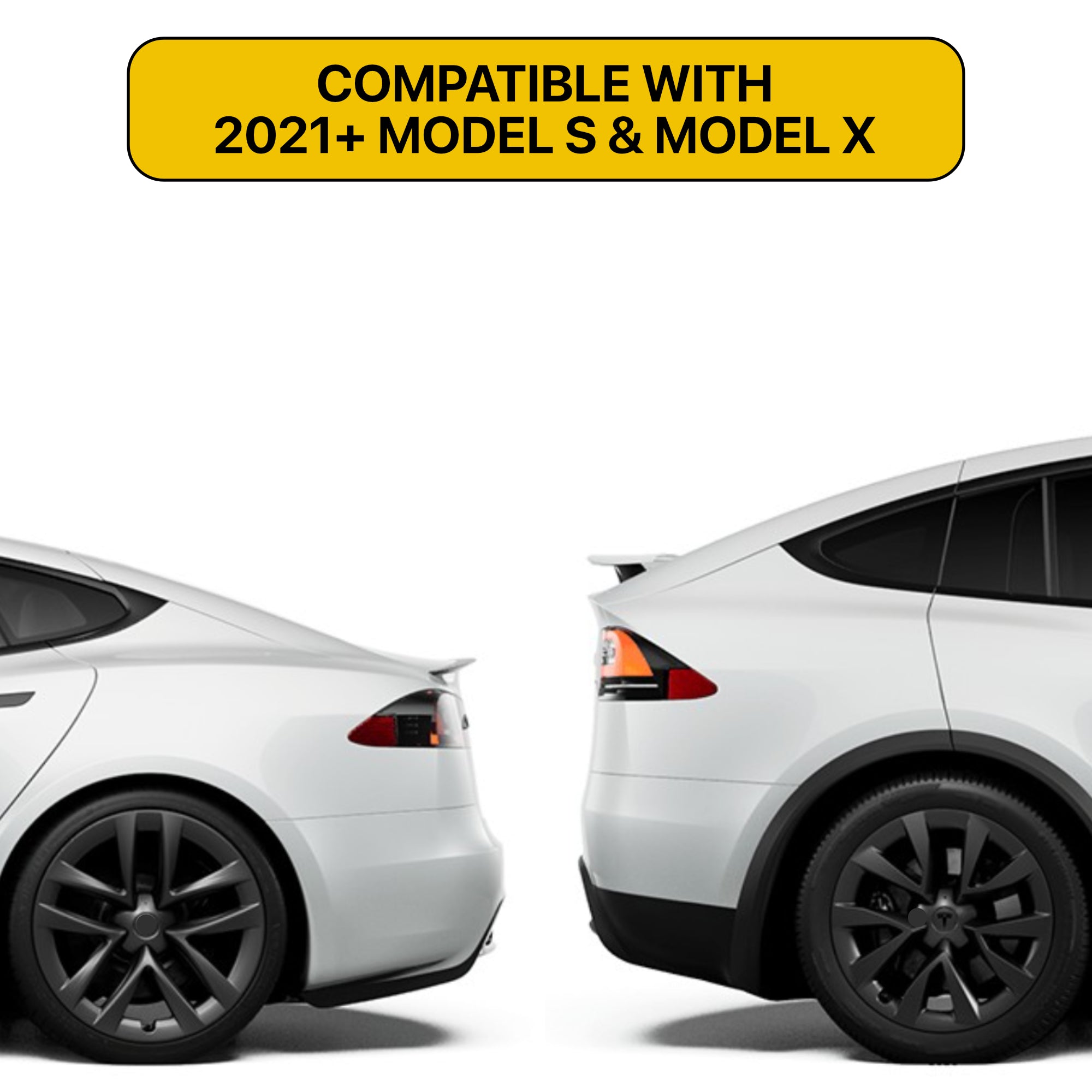 Fog Lights Smoke Tint | Tesla Model S / Model X 2021-2025