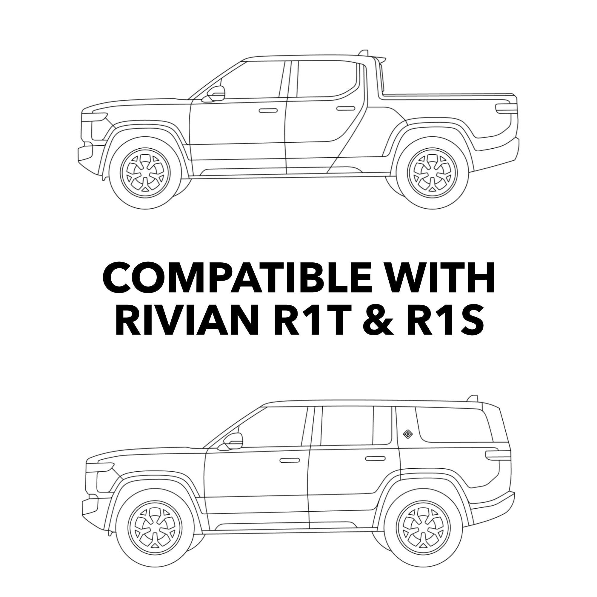 Door Handles Area PPF | Anti Scratch Paint Protection Film Cover for Rivian R1S & R1T